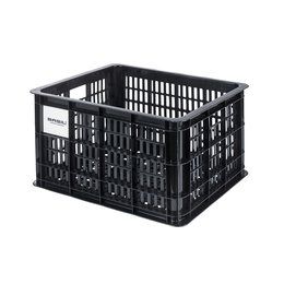 Basil Fietskrat Crate M 29,5L Black MIK/RT