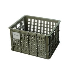 Basil Fietskrat Crate M 29,5L Moss Green MIK/RT