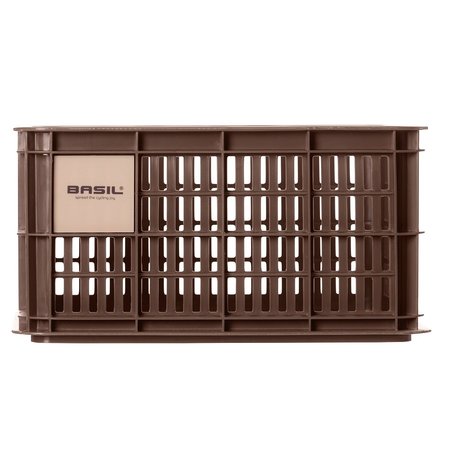 Basil Fietskrat Crate S 17,5L Brown voor MIK/Racktime