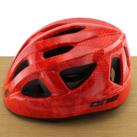 ONE Bikeparts Kinderhelm Racer Red S/M