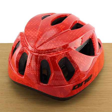 ONE Bikeparts Kinderhelm Racer Red S/M