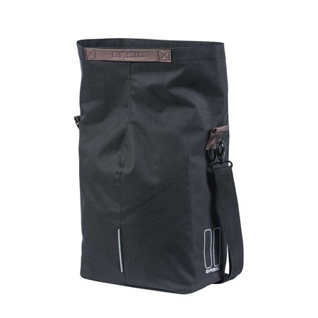 Basil Enkele fietstas City Shopper Black 16L