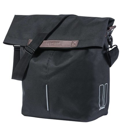 Basil Enkele fietstas City Shopper Black 16L