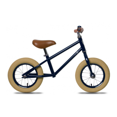 Rebel Kidz Loopfiets Classic Runner Donkergrijs/Blauw