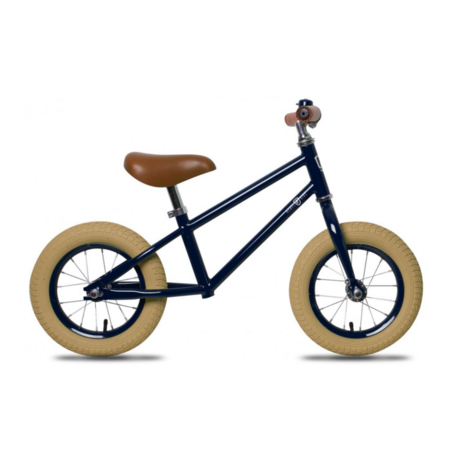 Rebel Kidz Loopfiets Classic Runner Donkergrijs/Blauw