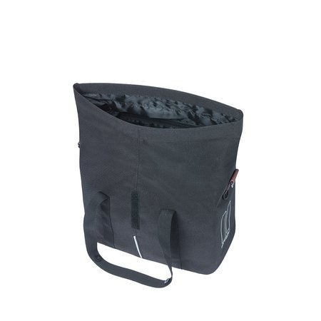 Basil Fietshandtas City MIK-KF-haken 8-11L Zwart