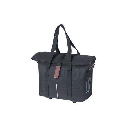 Basil Fietshandtas City MIK-KF-haken 8-11L Zwart