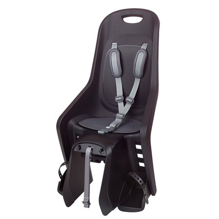 Polisport Achterzitje Bubbly Maxi Plus MIK HD Zwart/Grijs - Voor MIK HD-dragers