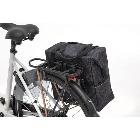 New Looxs Enkele Fietstas Camella Bamboo Black 24,5L