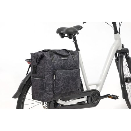 New Looxs Enkele Fietstas Camella Bamboo Black 24,5L