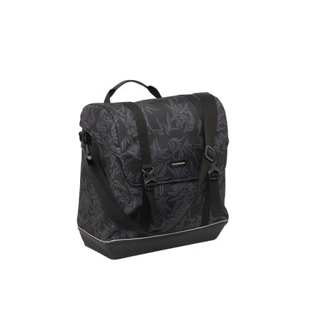 New Looxs Enkele Fietstas Alba Single Bamboo Black 21L