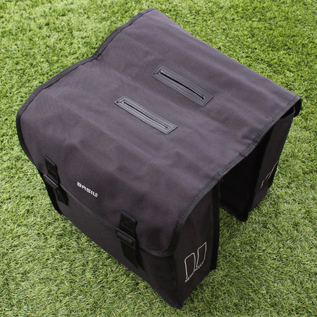 Basil Dubbele fietstas Mara 26L Zwart