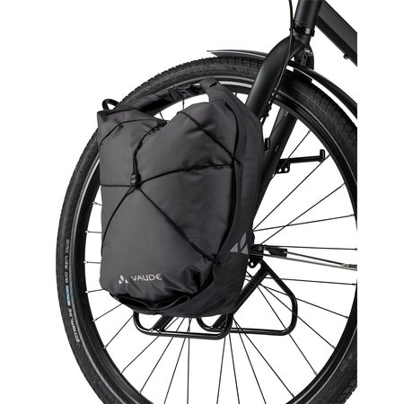 Vaude Dubbele fietstas Aqua Front Light 22L Black Uni