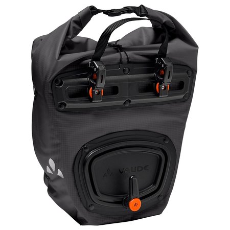 Vaude Dubbele fietstas Aqua Front Light 22L Black Uni