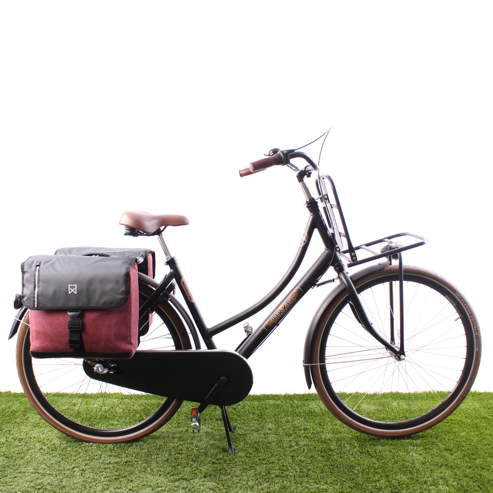 Dubbele Businesstas 40L Rood/Zwart