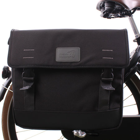 New Looxs Dubbele fietstas Origin Double Zwart - 39 liter