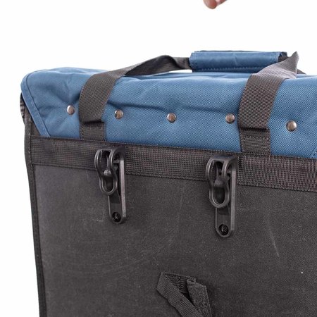 Beck Canvas Shopper Blauw 15L