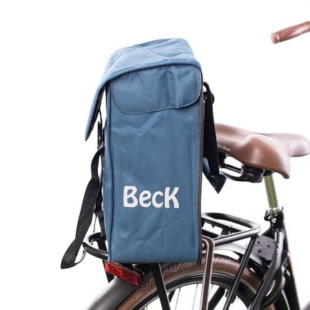 Beck Canvas Shopper Blauw 15L