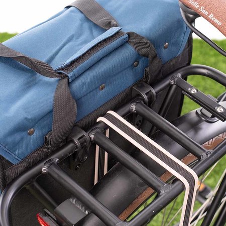 Beck Canvas Shopper Blauw 15L