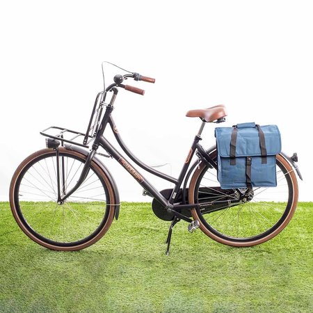 Beck Canvas Shopper Blauw 15L