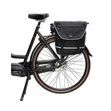 Beck Dubbele fietstas SPRTV MIK Grijze Bies 30L