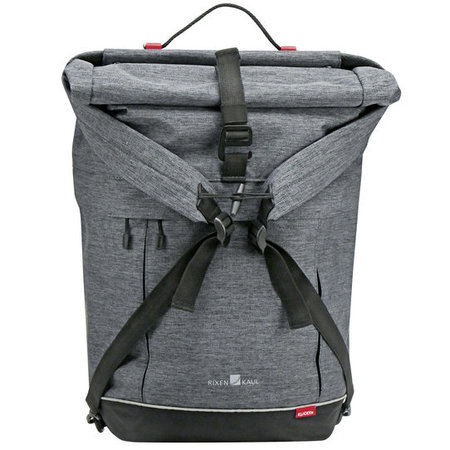 KLICKfix Enkele fietstas / rugtas Freepack Switch Grijs 18L