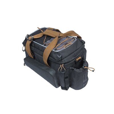 Basil Miles Trunkbag XL Pro MIK 9-36L Bagagedragertas Black Brown