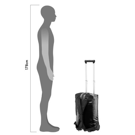 Ortlieb Reistas Duffle RG Black 34L - Waterdicht