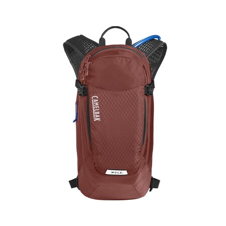 CamelBak Rugzak M.U.L.E. 12L Fired Brick/Black - met ingebouwd drinksysteem