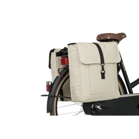 FastRider Dubbele fietstas Jaxx II 28L Taupe