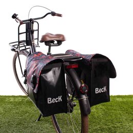 Beck Dubbele fietstas Classic Tattoo 46L