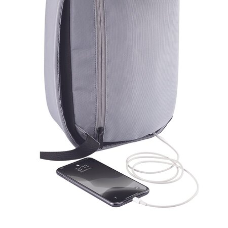 XD Design Rugzak Bobby Sling 4L Grijs - Anti-Diefstal Crossbody-Rugzak