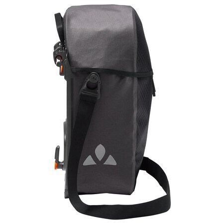 Vaude Enkele fietstas Aqua Commute Single 24L Black - waterdicht