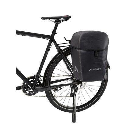 Vaude Enkele fietstas Aqua Commute Single 24L Black - waterdicht