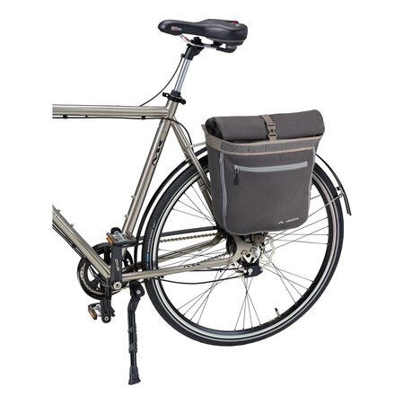 Vaude Enkele fietstas ShopAir Back 20+18L Dusty Forest