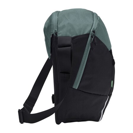 Vaude Enkele Fietstas/Schoudertas Cycle Messenger L 20L Black/Dusty Forest