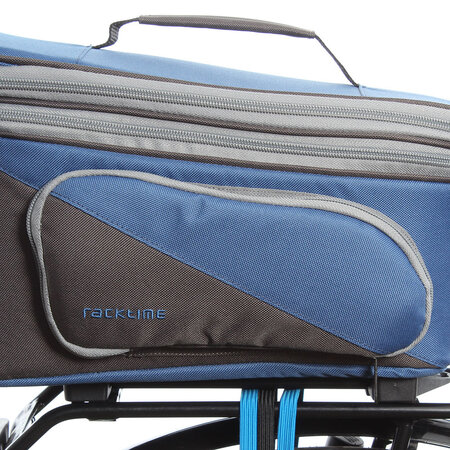 Racktime Bagagedragertas Talis Plus grijs/blauw - 8L + 7L
