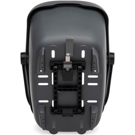 New Looxs Fietsmand Clipper MIK 2.0 28L Antraciet - Ook voor de hond