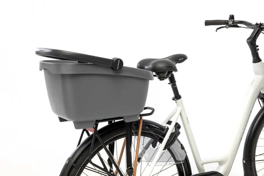 Fietsmand Clipper Racktime 2.0 28L Antraciet