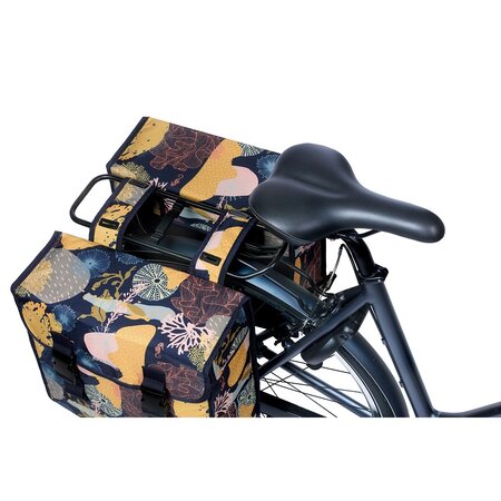 Basil Dubbele fietstas Mara XL Reef 35L Night Blue