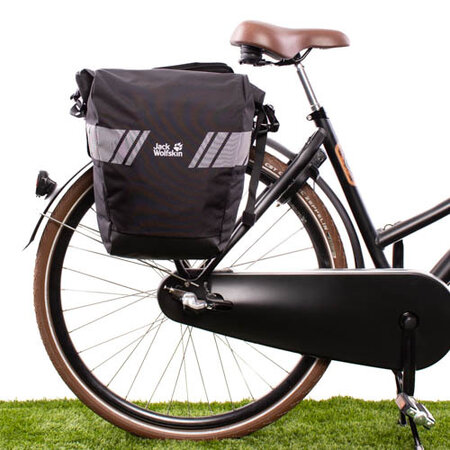 Jack Wolfskin Enkele fietstas Rack Bag 22L Flash Black