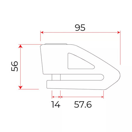 Pro-tect Schijfremslot Disq Pro - ART-4