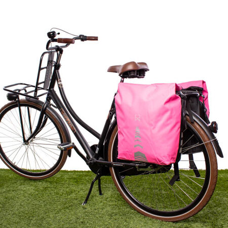 Willex Dubbele Sportieve Fietstas 34L Roze