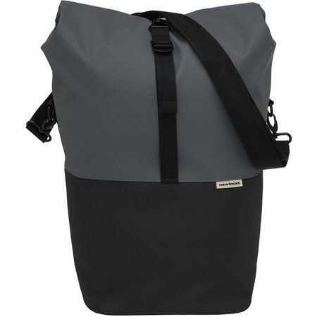 New Looxs Enkele fietstas Nyborg 17L Dark Grey/Black