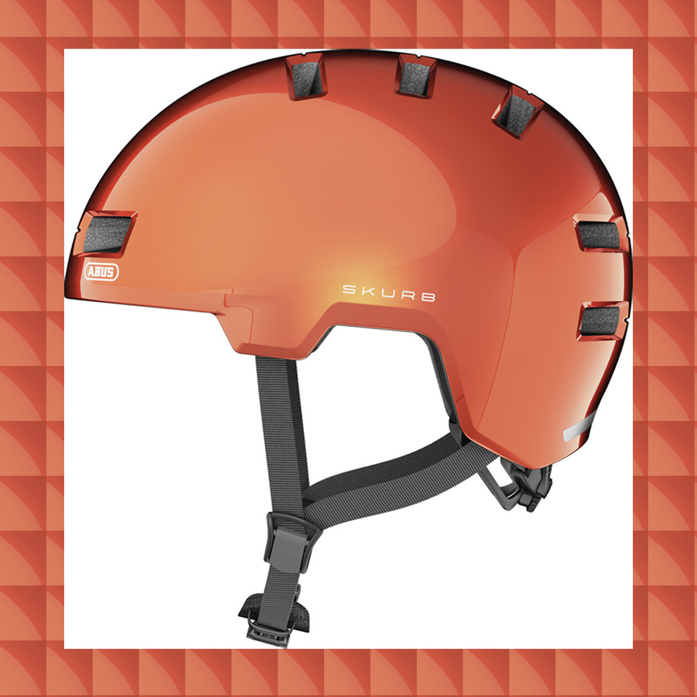 Fietshelm Skurb Goldfish Orange M