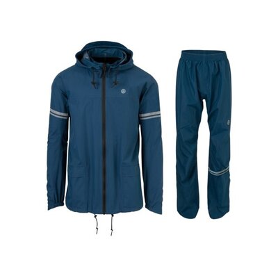 AGU Original Rain Suit Essential - Regenpak Teal Blue - Maat L