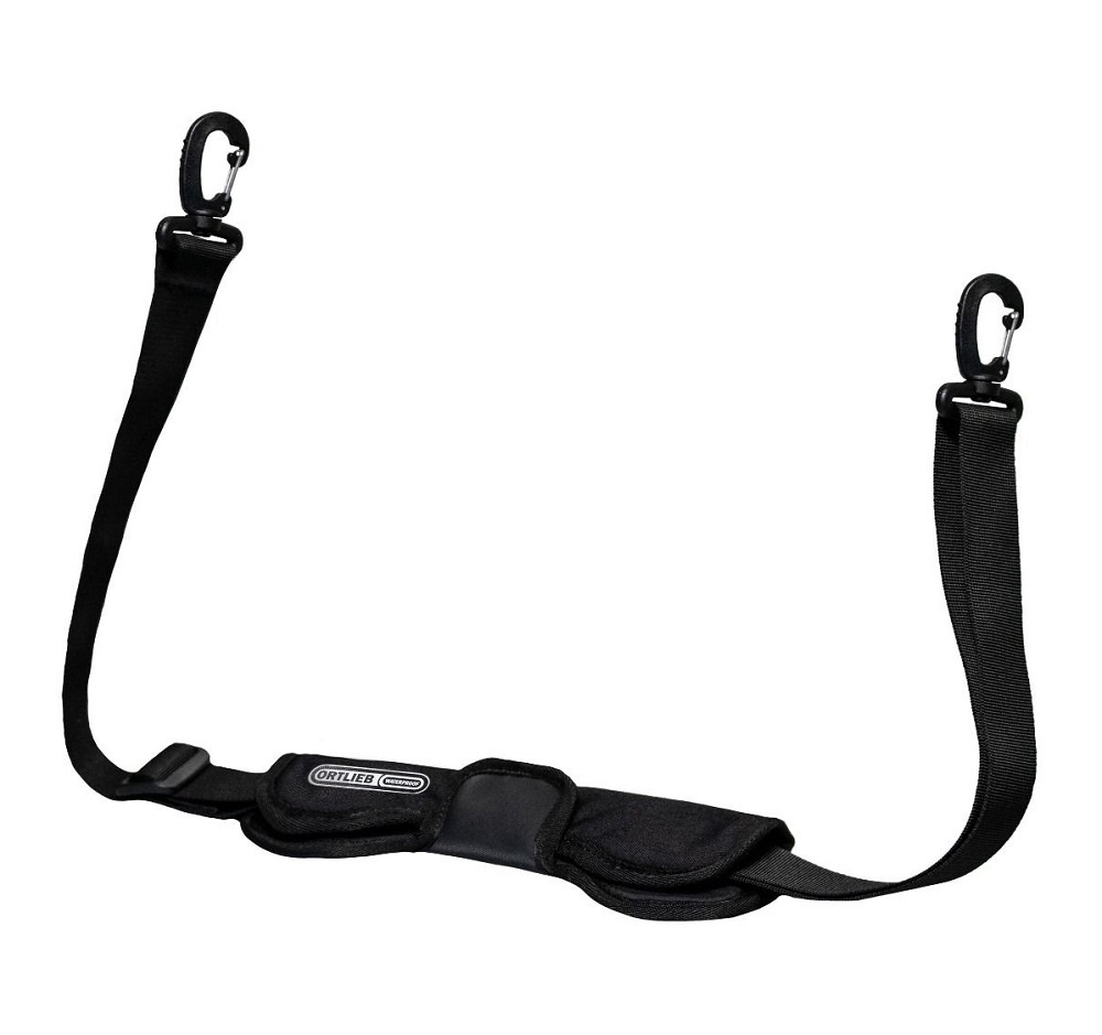 Draagriem met karabijnhaken - Zwart