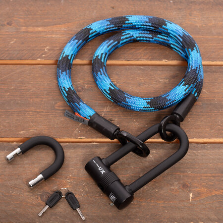 Tex-Lock Kabelslot Textielslot Eyelet M Morpho Blue U/X-Lock ART-2