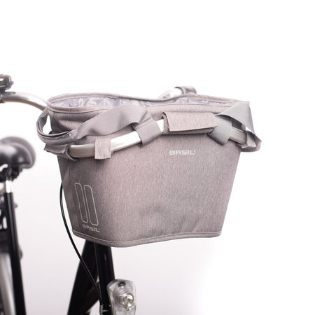 Basil Fietsmand 2Day Carry All Front - Grijs