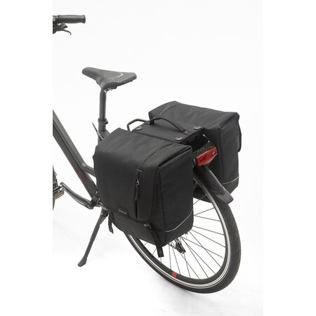 New Looxs Dubbele fietstas Nova Double Racktime 2.0 32L Zwart